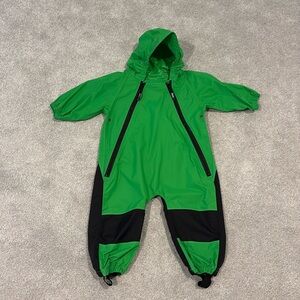 HAPIU Kids Toddler Rain Suit Muddy Buddy Waterproof Coverall Original - 18m